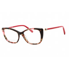 Swarovski Women's Eyeglasses - Cat Eye Shape Colored Havana Plastic Frame | SK5416 055