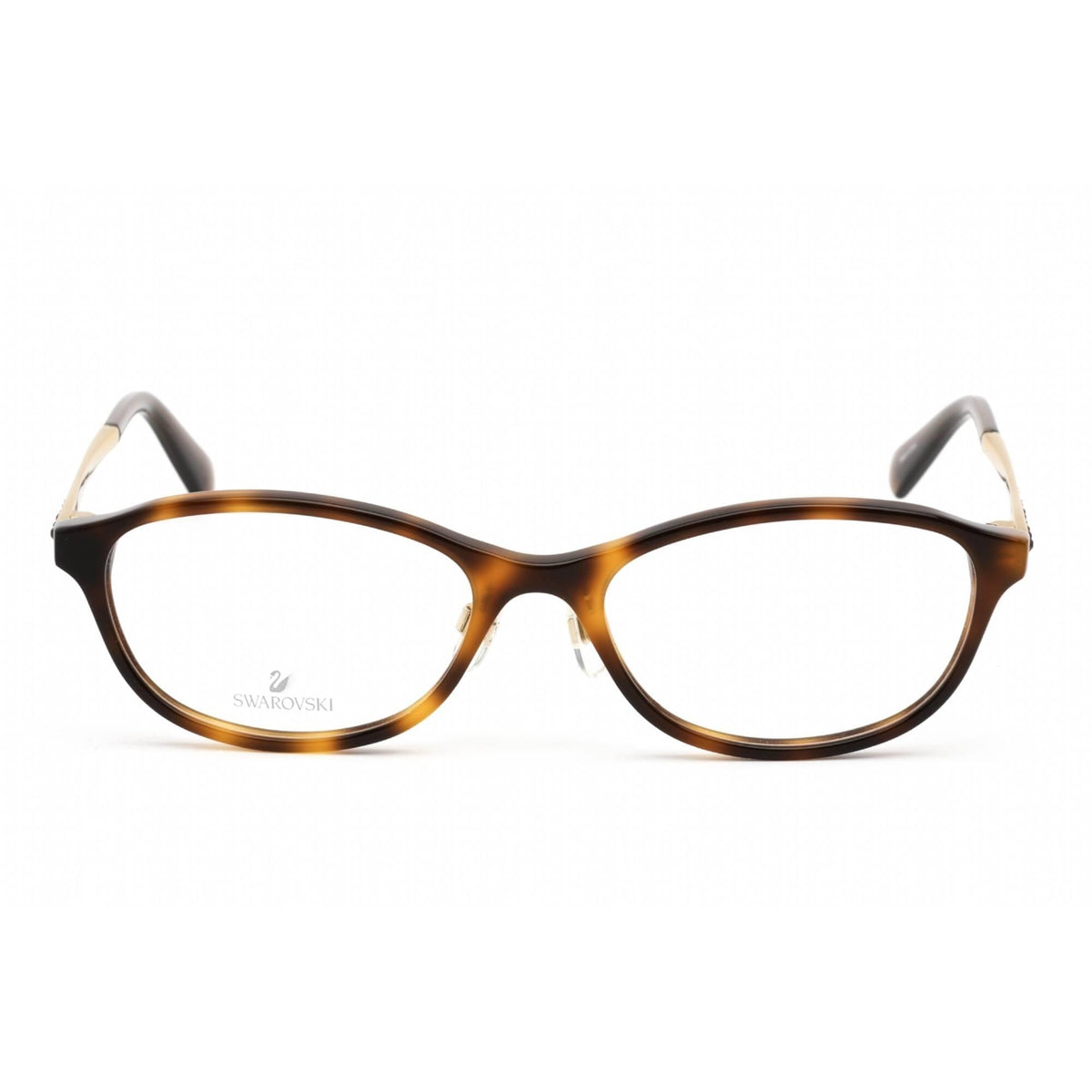 NWT Swarovski SK5379-D 092 Blue Round 53mm Eyeglasses Swarovski Swarovski Glasses in Blue | Target Optical main image 3