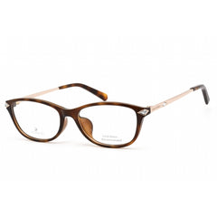 Swarovski Women's Eyeglasses - Dark Havana Cat Eye Full-Rim Frame | SK5293-D 052