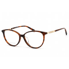 Swarovski Women's Eyeglasses - Dark Havana Oval Plastic Full-Rim Frame | SK5385-F 052