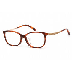 Swarovski Women's Eyeglasses - Dark Havana Rectangular Plastic Frame | SK5412-F 052