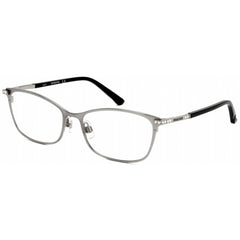 Swarovski Women's Eyeglasses - Matte Light Ruthenium Rectangular Frame | SK5187 015