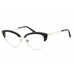 Swarovski Women's Eyeglasses - Pale Gold Cat Eye Plastic Full-Rim Frame | SK5363 032