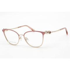 Swarovski Women's Eyeglasses - Pink Cat Eye Metal Full-Rim Frame | SK5368 074