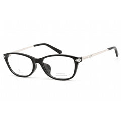 Swarovski Women's Eyeglasses - Shiny Black Cat Eye Full-Rim Frame | SK5293-D 001