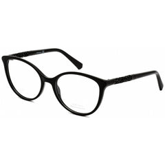 Swarovski Women's Eyeglasses - Shiny Black Cat Eye Plastic Full-Rim Frame | SK5258 001