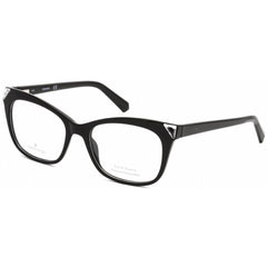 Swarovski Women's Eyeglasses - Shiny Black Cat Eye Plastic Full-Rim Frame | SK5292 001