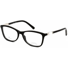 Swarovski Women's Eyeglasses - Shiny Black Cat Eye Plastic Full-Rim Frame | SK5336 001