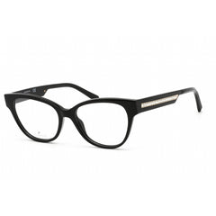 Swarovski Women's Eyeglasses - Shiny Black Cat Eye Plastic Full-Rim Frame | SK5392 001