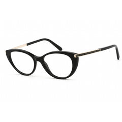 Swarovski Women's Eyeglasses - Shiny Black Cat Eye Plastic Full-Rim Frame | SK5413 001