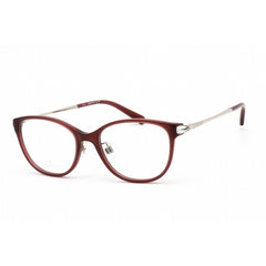Swarovski Women's Eyeglasses - Shiny Bordeaux Cat Eye Plastic Frame | SK5354-D 069