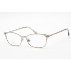 Swarovski Women's Eyeglasses - Shiny Palladium Cat Eye Full-Rim Frame | SK5318 016