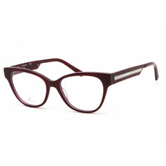 Swarovski Women's Eyeglasses - Shiny Violet Cat Eye Full-Rim Frame | SK5392 081