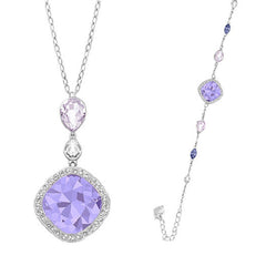 Swarovski Women's Jewelry Set - Declare Purple Crystal | 5165591