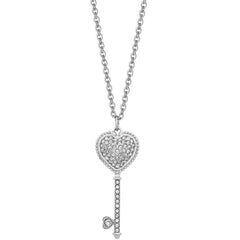 Swarovski Women's Jewelry Set - Engaged Rhodium-Plated Clear Crystal | 5225368