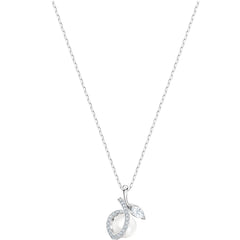 Swarovski Women's Necklace - Leonore Rhodium Plated Pendant | 5479973