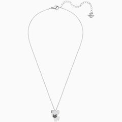 Swarovski Women's Necklace - Little Dog Pendant Rhodium Plated | 5374446