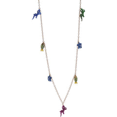 Swarovski Women's Necklace - Mustique Sea Life Gold Tone Plated and Crystal | 5546233