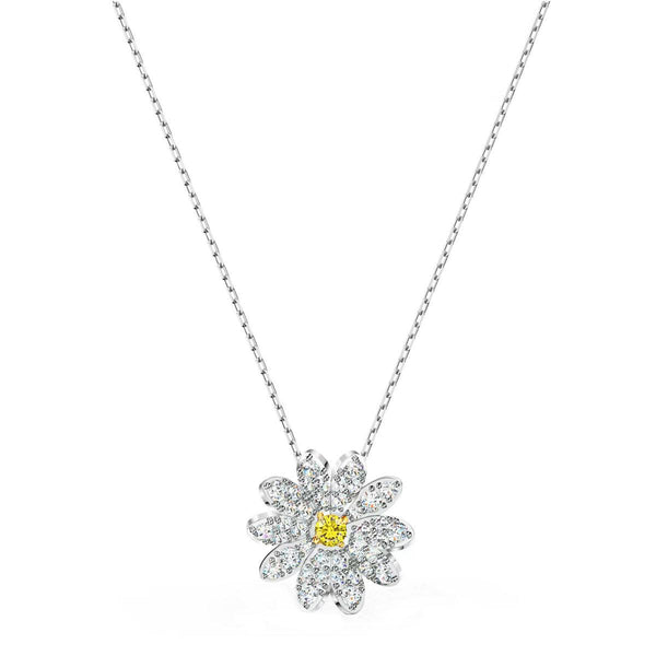Swarovski Women's Pendant with Chain - Eternal Flower Crystals