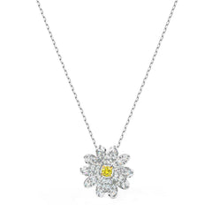 Swarovski Women's Pendant with Chain - Eternal Flower Crystals | 5512662