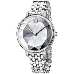 Swarovski Women's Quartz Watch - Crystal Lake Silver Tone Case Bracelet | 5416017