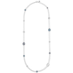Swarovski Women's Strandage Necklace - Fragment Rhodium Plated Crystal | 5279430