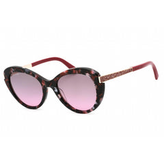 Swarovski Women's Sunglasses - Colored Havana Plastic Butterfly Frame | SK0327 55T