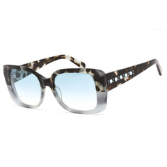 Swarovski Women's Sunglasses - Gradient Blue Lens Square Shape Frame | SK0373 52W