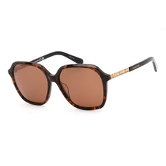 Swarovski Women's Sunglasses - Green Polarized Lens Square Shape Frame | SK0390 52N