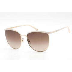 Swarovski Women's Sunglasses - Shiny Deep Gold Metal Full Rim Frame | SK0250-K 30F