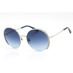Swarovski Women's Sunglasses - Shiny Palladium Full Rim Round Frame | SK0280-H 16W