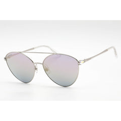 Swarovski Women's Sunglasses - Shiny Palladium Metal Frame Gradient Lens | SK0286 16Z