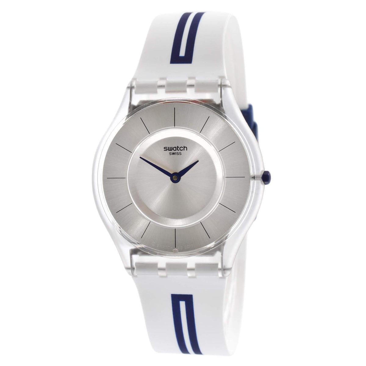 Swatch Unisex Quartz Watch - The X-Vibe XX-Rated Black Silicone 
