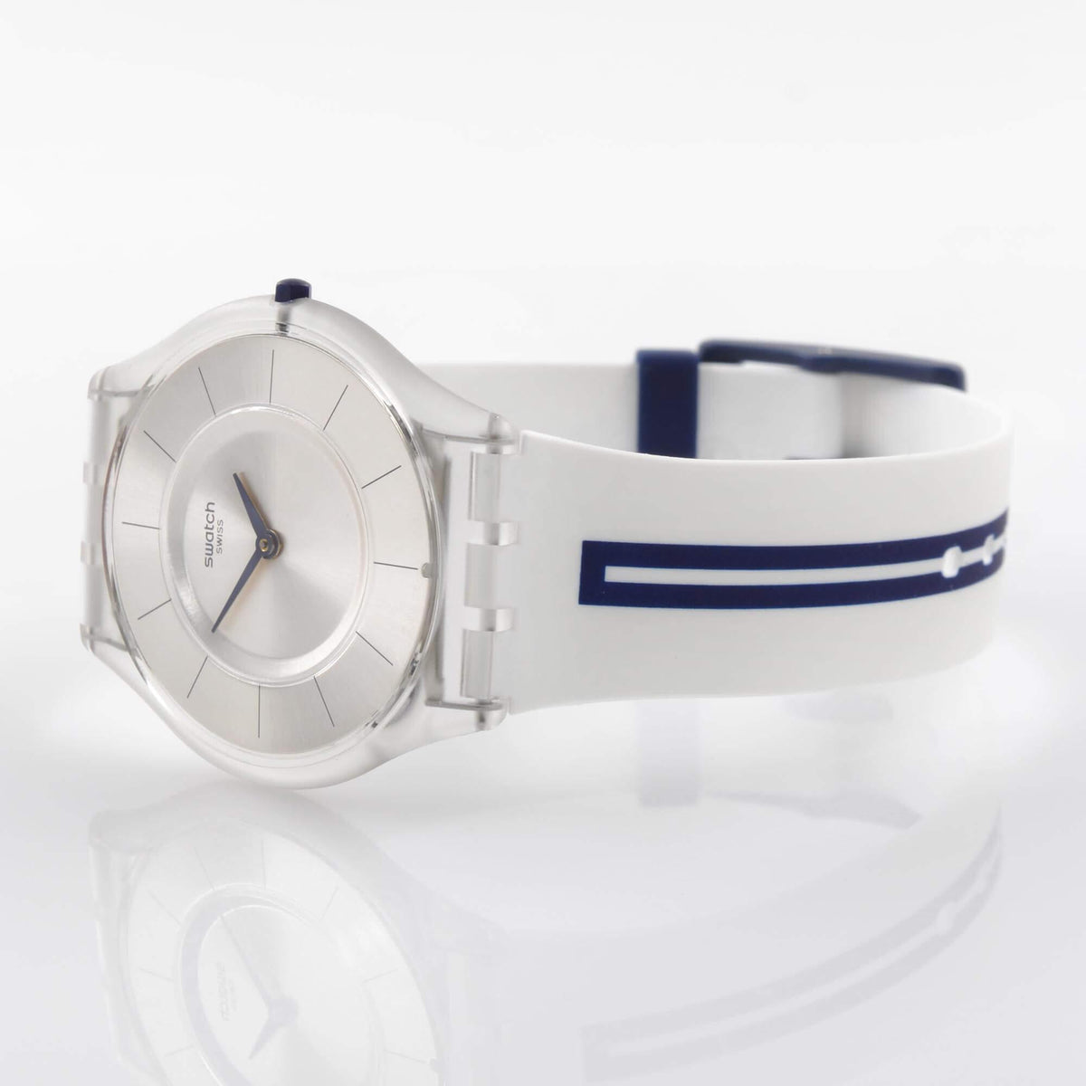 Swatch Unisex Quartz Watch - The X-Vibe XX-Rated Black Silicone 