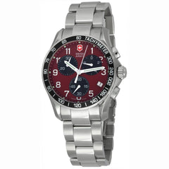 Swiss Army 241148 Men's Brown Dial Stainless Steel Chronograph Watch