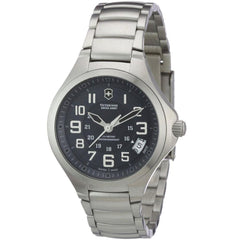 Swiss Army 241471 Women's Base Camp Swiss Black Date Dial Stainless Steel Bracelet Watch