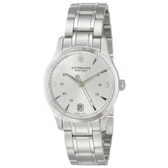 Swiss Army 241539 Women's Alliance Small Silver Dial Stainless Steel Watch