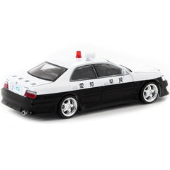 Tarmac Works 1/64 Diecast Model Car - Toyota Vertex Chaser JZX100 Black and White
