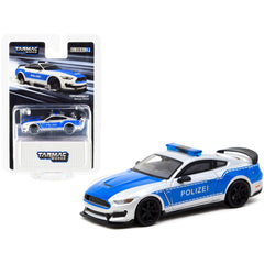 Tarmac Works 1/64 Scale Diecast Model Car - Ford Mustang GT Polizei German Police