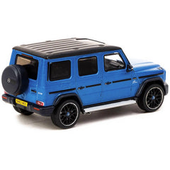 Tarmac Works Diecast Model Car - Collab64 Series Mercedes-AMG G 63 Blue Metallic