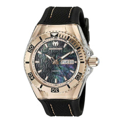 Technomarine Men's Dive Watch - Cruise Monogram Blue Dial Black Strap | TM-115214