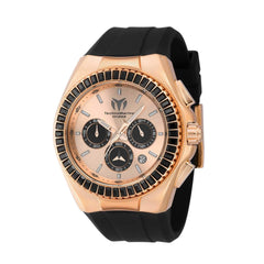 Technomarine Men's Watch - Cruise Chronograph Rose Gold and Black Dial | TM-121145