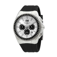 Technomarine Men's Watch - Cruise Chronograph Silver Tone and Black Dial | TM-121143