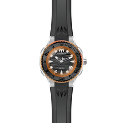 Technomarine Men's Watch - Cruise Freedom Black and Orange Dial Strap | TM-118030