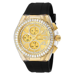 Technomarine Men's Watch - Cruise Glitz Chronograph Gold Tone Dial Strap | TM-121013