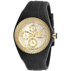 Technomarine Women's Quartz Watch - Cruise Glitz Silver Tone Dial Strap | TM-118114