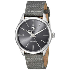 Technomarine Women's Quartz Watch - MoonSun Grey Nylon Strap | TM-117012