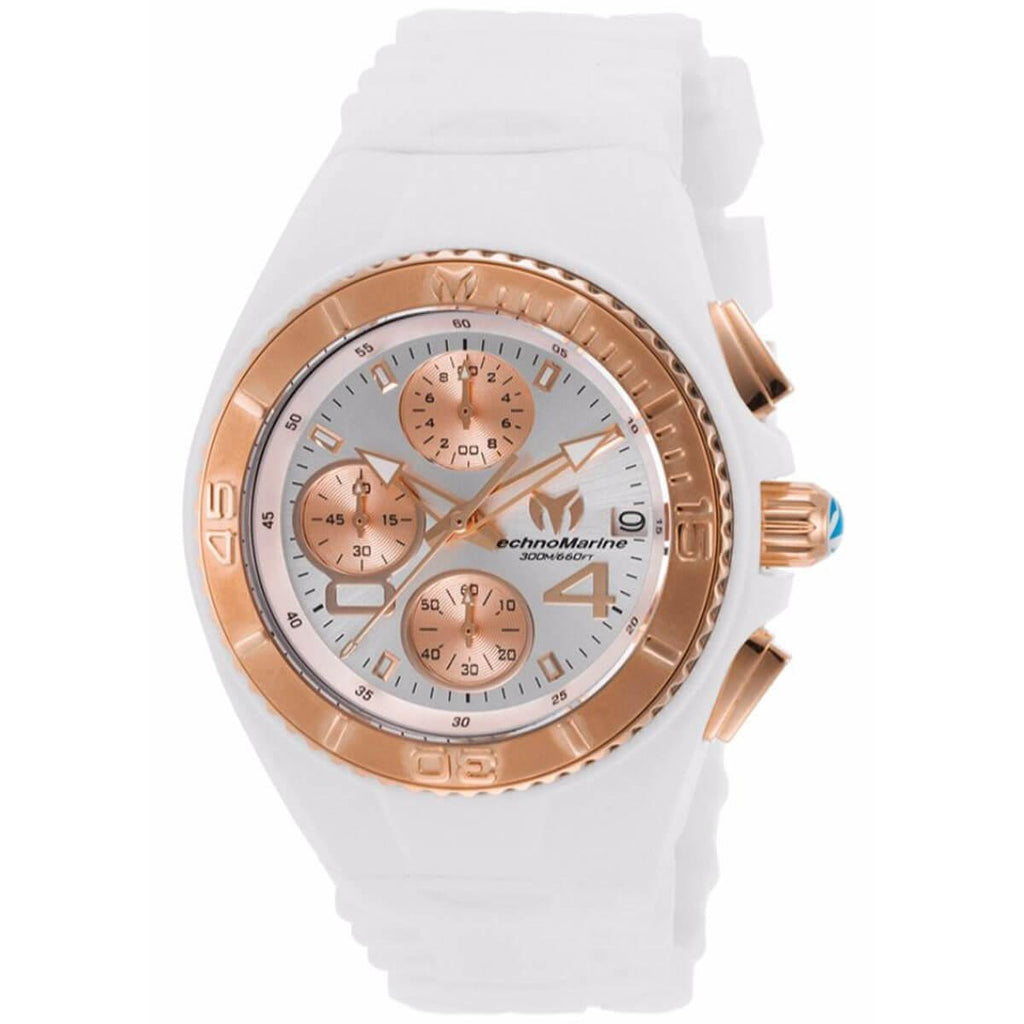 TechnoMarine Cruise Jelly Fish Crystal Accent Women\'s Watch 40mm, White TM-115243 | Technomarine main image 4