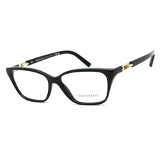 Tiffany Women's Eyeglasses - Clear Lens Black Plastic Cat Eye Frame | 0TF2229 8001