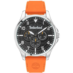 Timberland Men's Chronograph Watch - Orange Silicone Rubber Strap | TDWGQ2092002